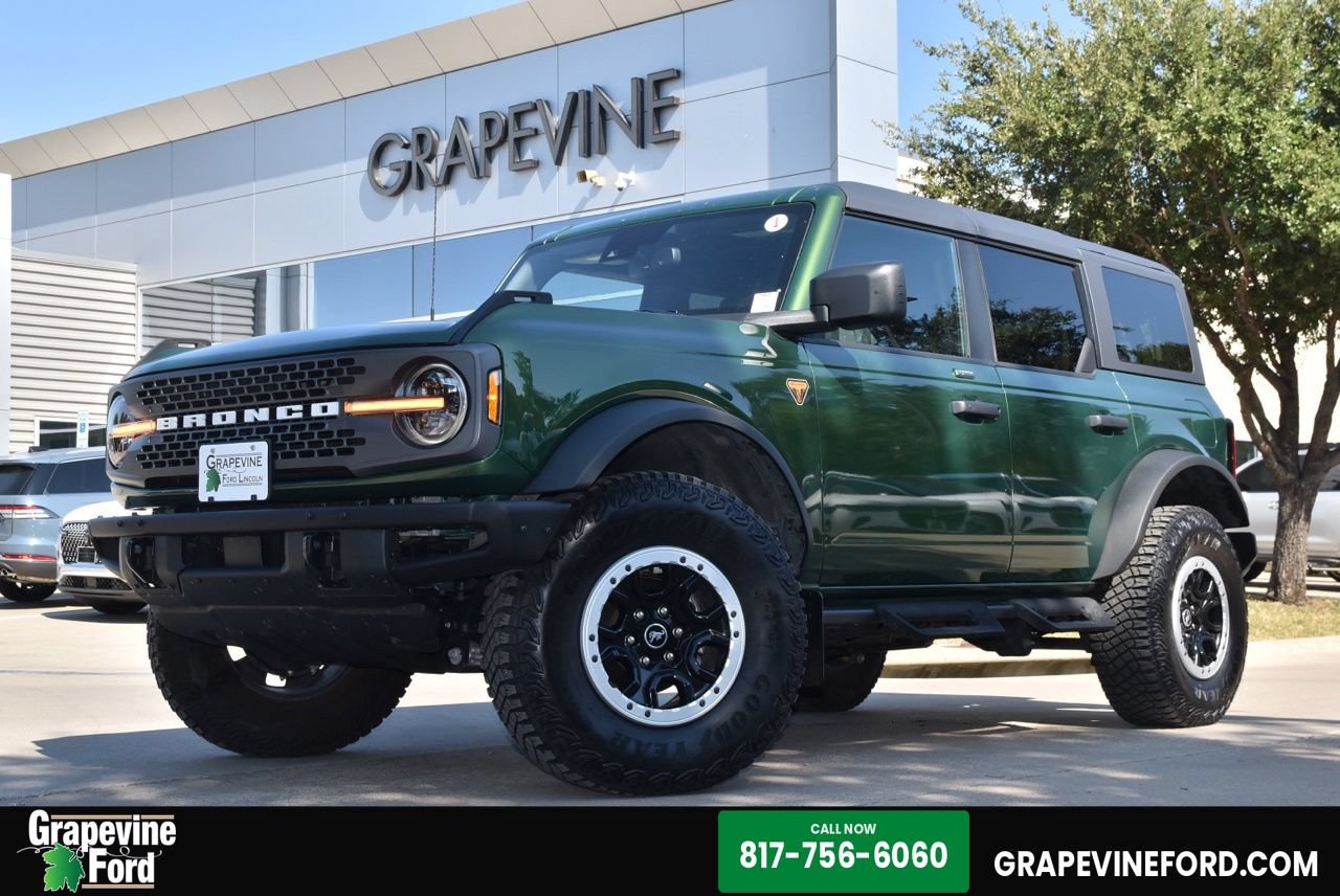 Certified 2023 Ford Bronco Badlands w/ Sasquatch Package