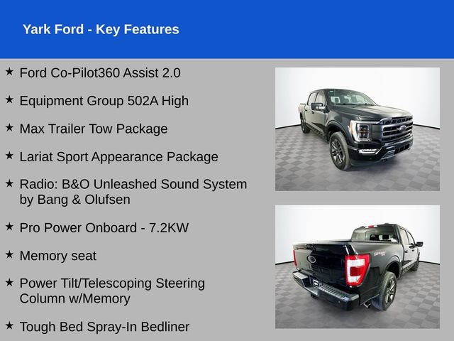 Certified 2023 Ford F150 Lariat w/ Equipment Group 502A High AWD/4WD video 2