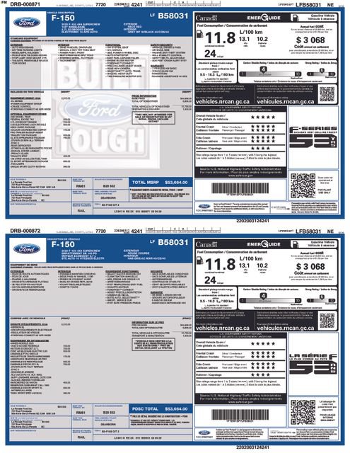 Certified 2020 Ford F150 XL w/ Equipment Group 101A Mid AWD/4WD image 4