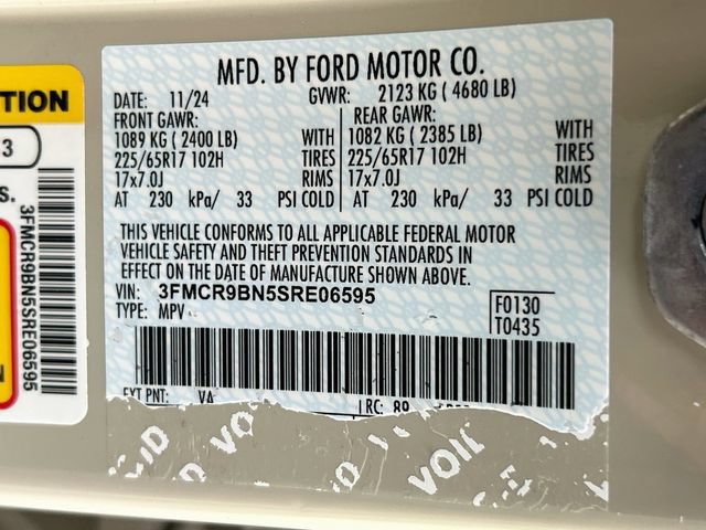 Certified 2025 Ford Bronco Sport Big Bend w/ Convenience Package AWD/4WD image 39