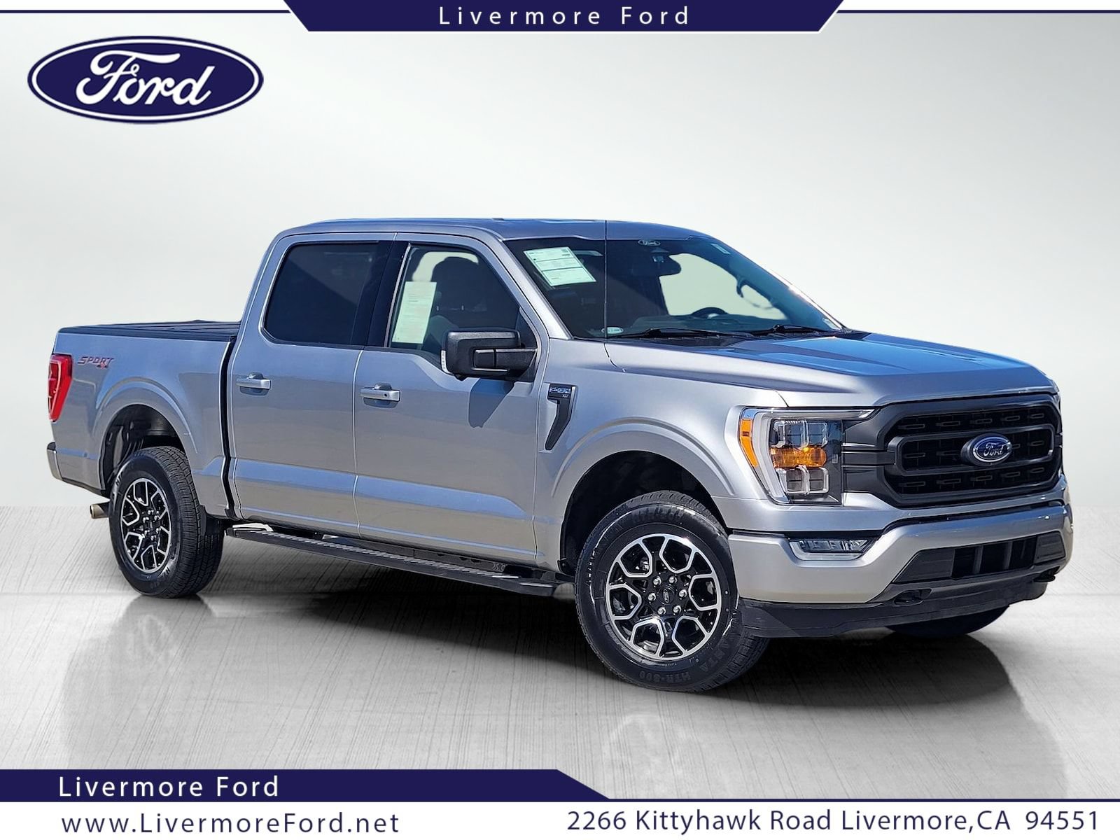 Certified 2022 Ford F150 XLT w/ Equipment Group 302A High AWD/4WD image 1