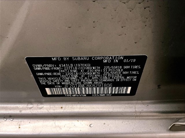 Used 2019 Subaru Crosstrek 2.0i Limited AWD/4WD image 32