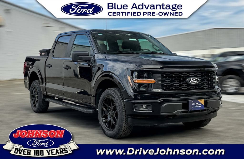Certified 2024 Ford F150 STX w/ STX Black Appearance Package AWD/4WD image 1
