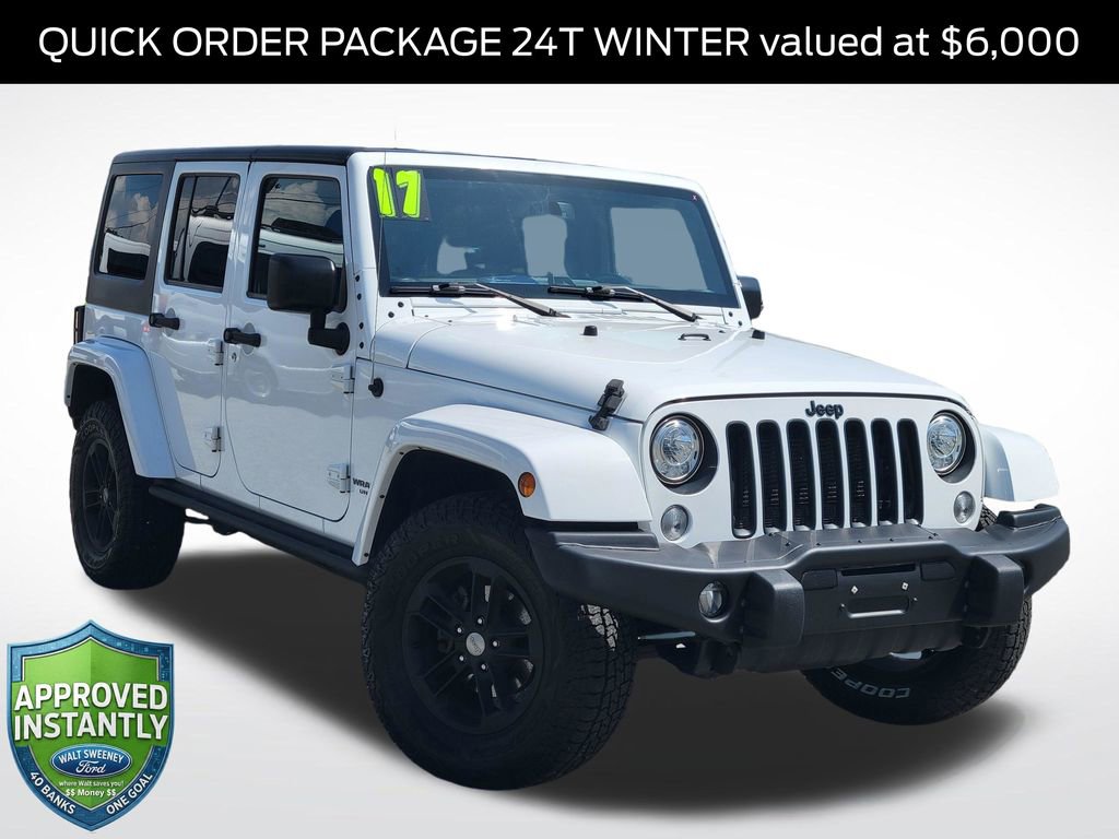 Used 2017 Jeep Wrangler Unlimited Sahara