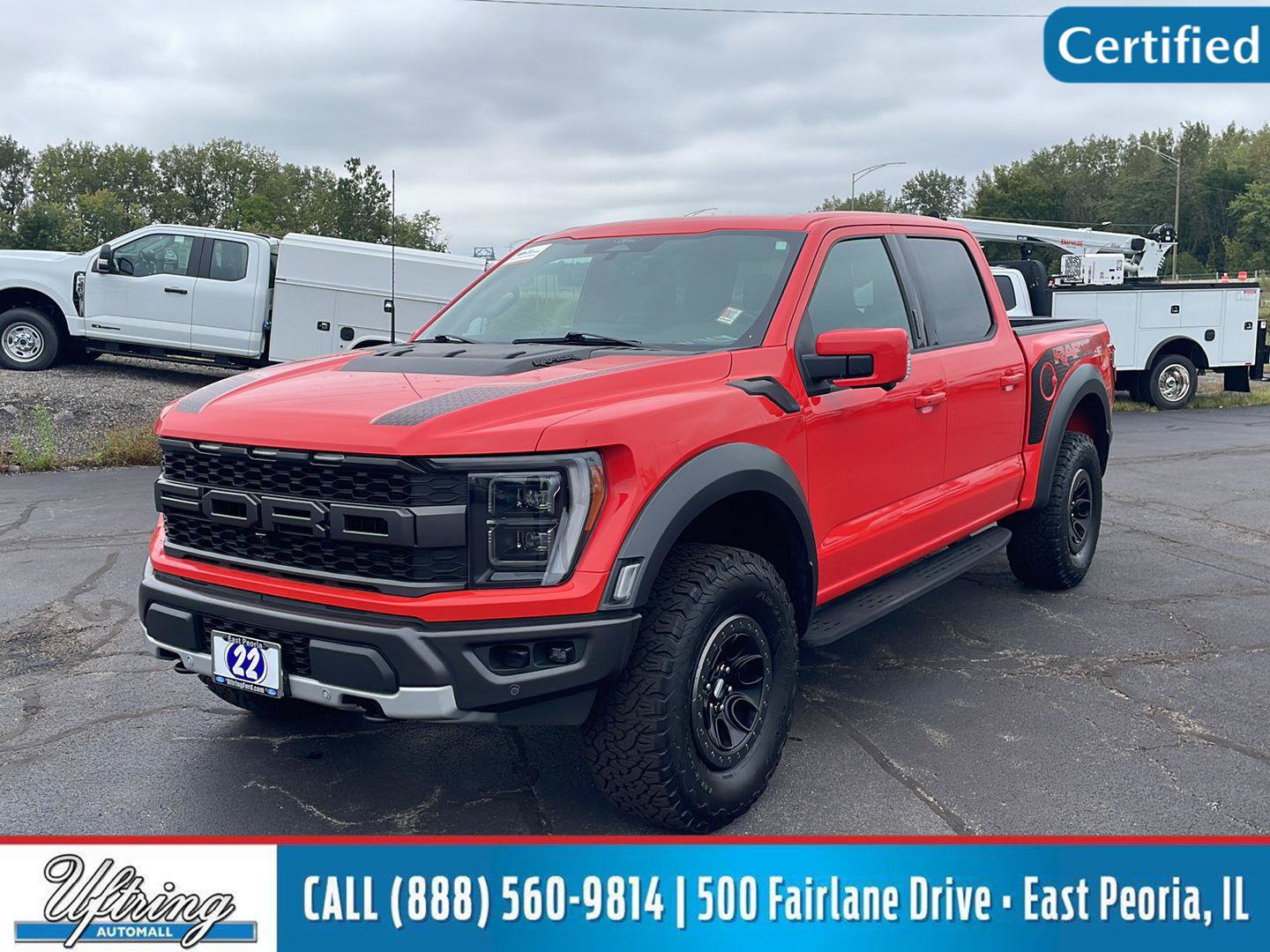 Certified 2022 Ford F150 Raptor