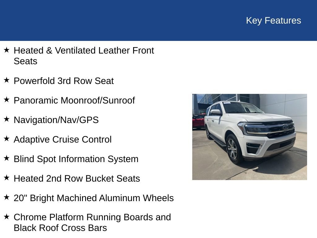 Certified 2022 Ford Expedition Max Limited RWD image 41