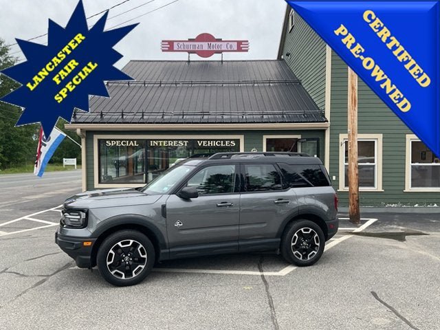 Certified 2022 Ford Bronco Sport Outer Banks