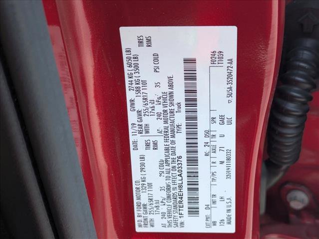 Certified 2020 Ford Ranger XLT w/ Equipment Group 301A Mid RWD image 23