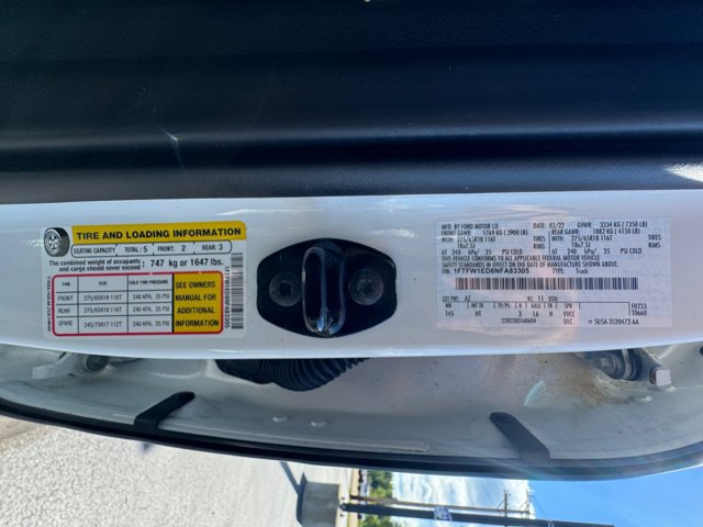 Certified 2022 Ford F150 Lariat w/ Equipment Group 502A High AWD/4WD image 34