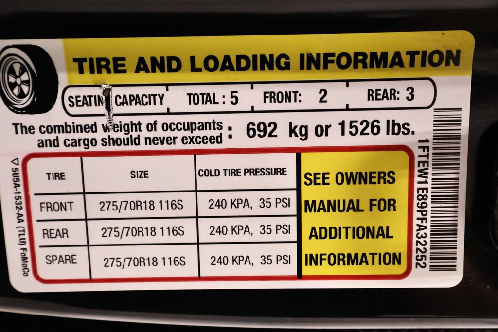 Certified 2023 Ford F150 Tremor w/ Equipment Group 402A High AWD/4WD image 51