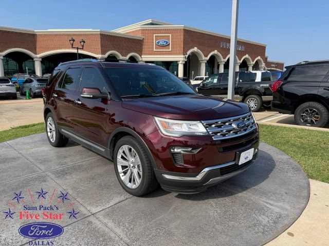 Certified 2019 Ford Explorer Limited w/ Ford Safe & Smart Package FWD image 1