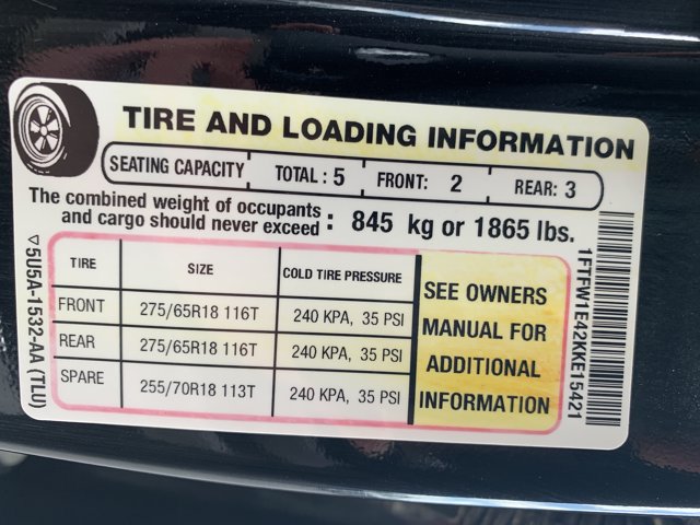 Certified 2019 Ford F150 XLT w/ Equipment Group 302A Luxury AWD/4WD image 17