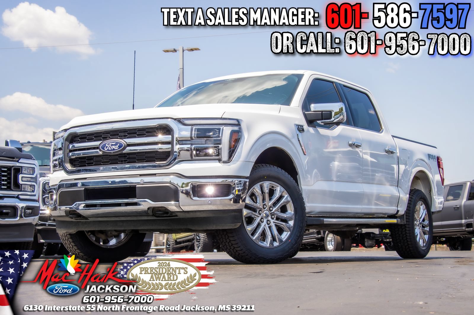 Certified 2025 Ford F150 Lariat w/ Equipment Group 501A Mid AWD/4WD video 1