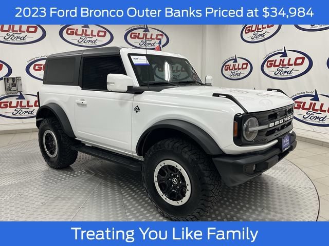 Certified 2023 Ford Bronco Outer Banks w/ Sasquatch Package