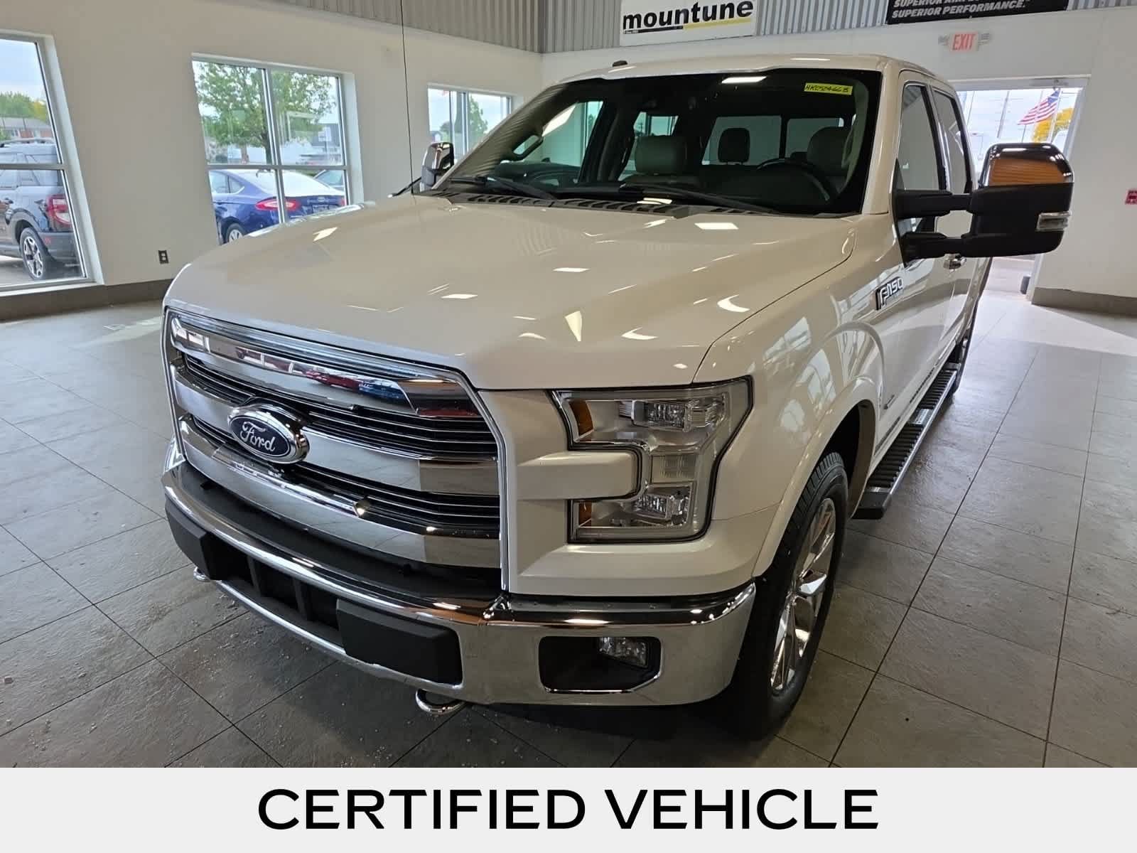 Certified 2017 Ford F150 Lariat w/ Equipment Group 502A Luxury