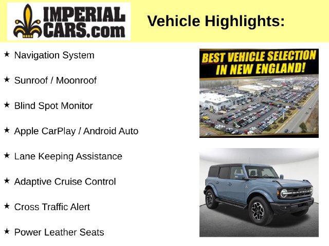 Certified 2025 Ford Bronco Outer Banks AWD/4WD image 3