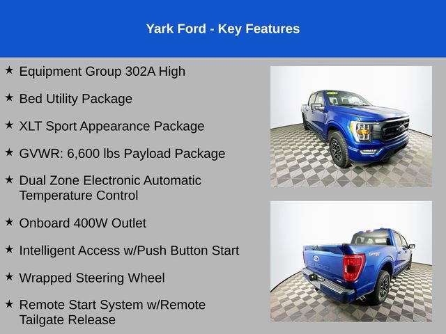 Certified 2023 Ford F150 XLT w/ Equipment Group 302A High image 2