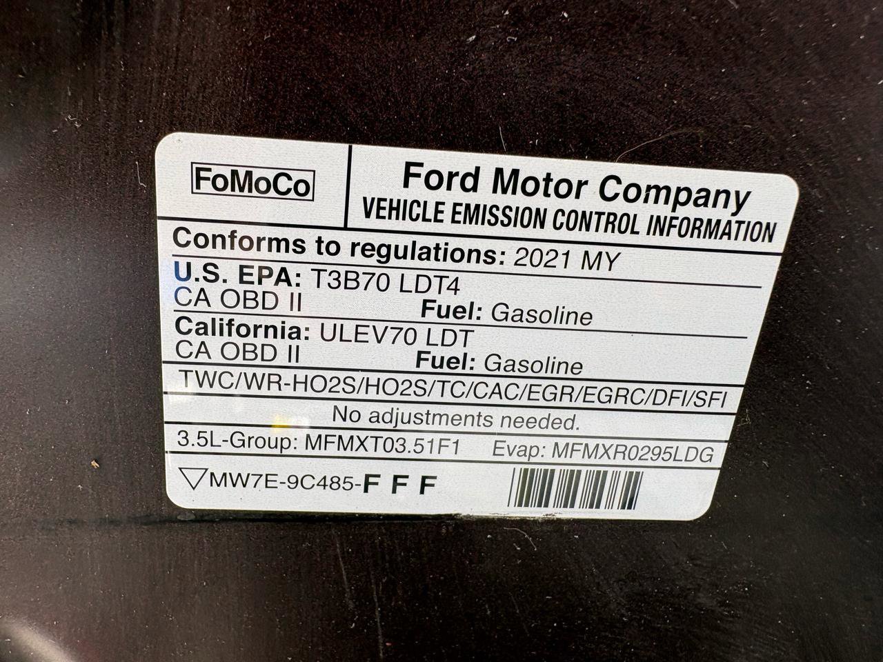 Certified 2021 Ford F150 XLT w/ Equipment Group 302A High image 64