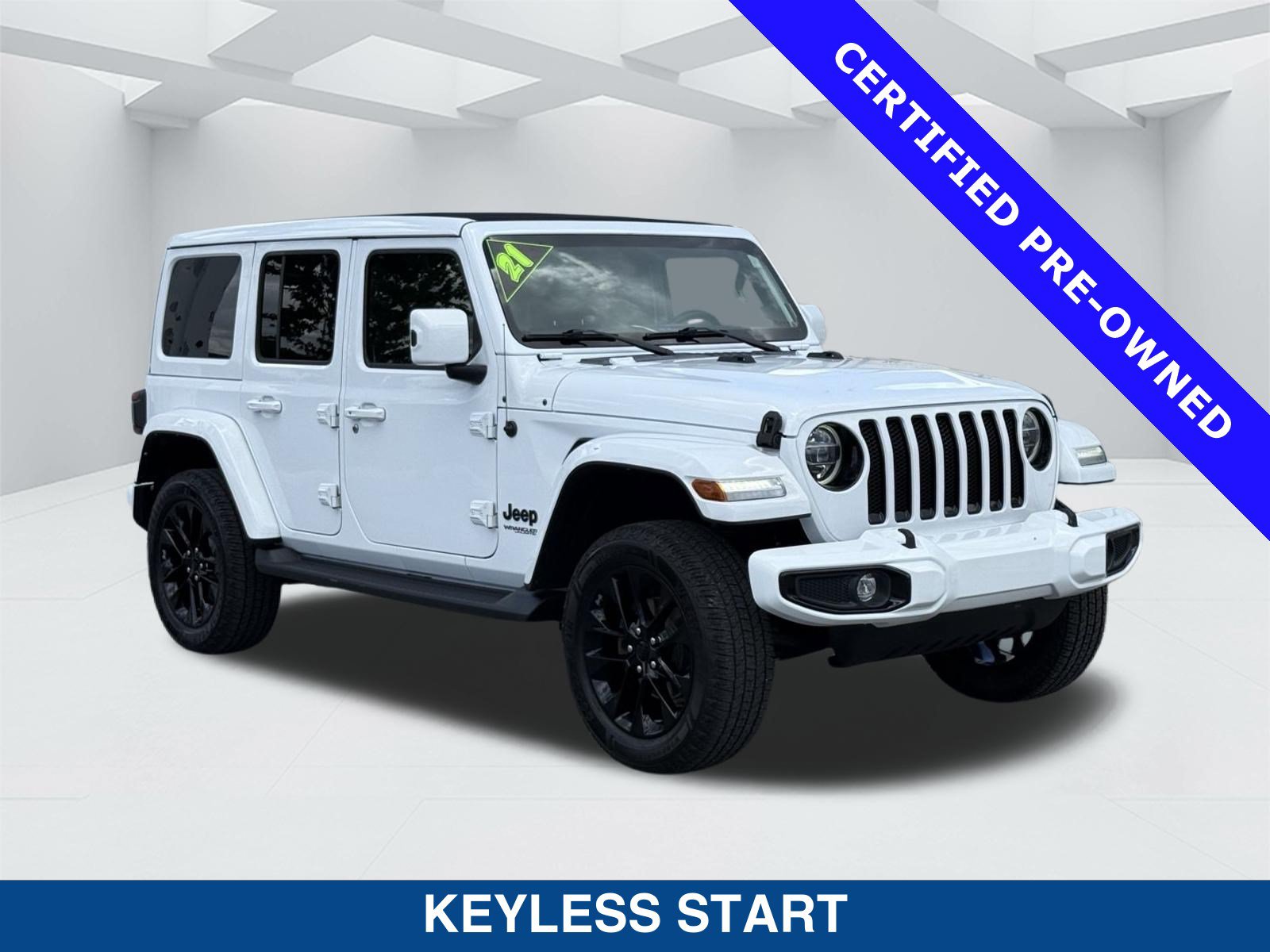 Used 2021 Jeep Wrangler Unlimited Sahara AWD/4WD image 2