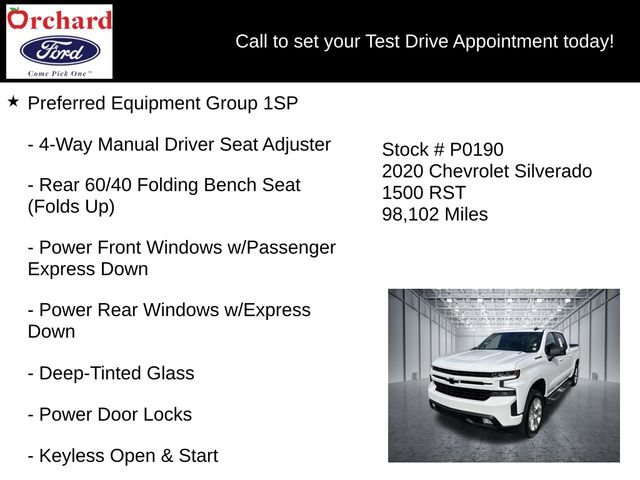 Used 2020 Chevrolet Silverado 1500 RST w/ All-Star Edition AWD/4WD image 7