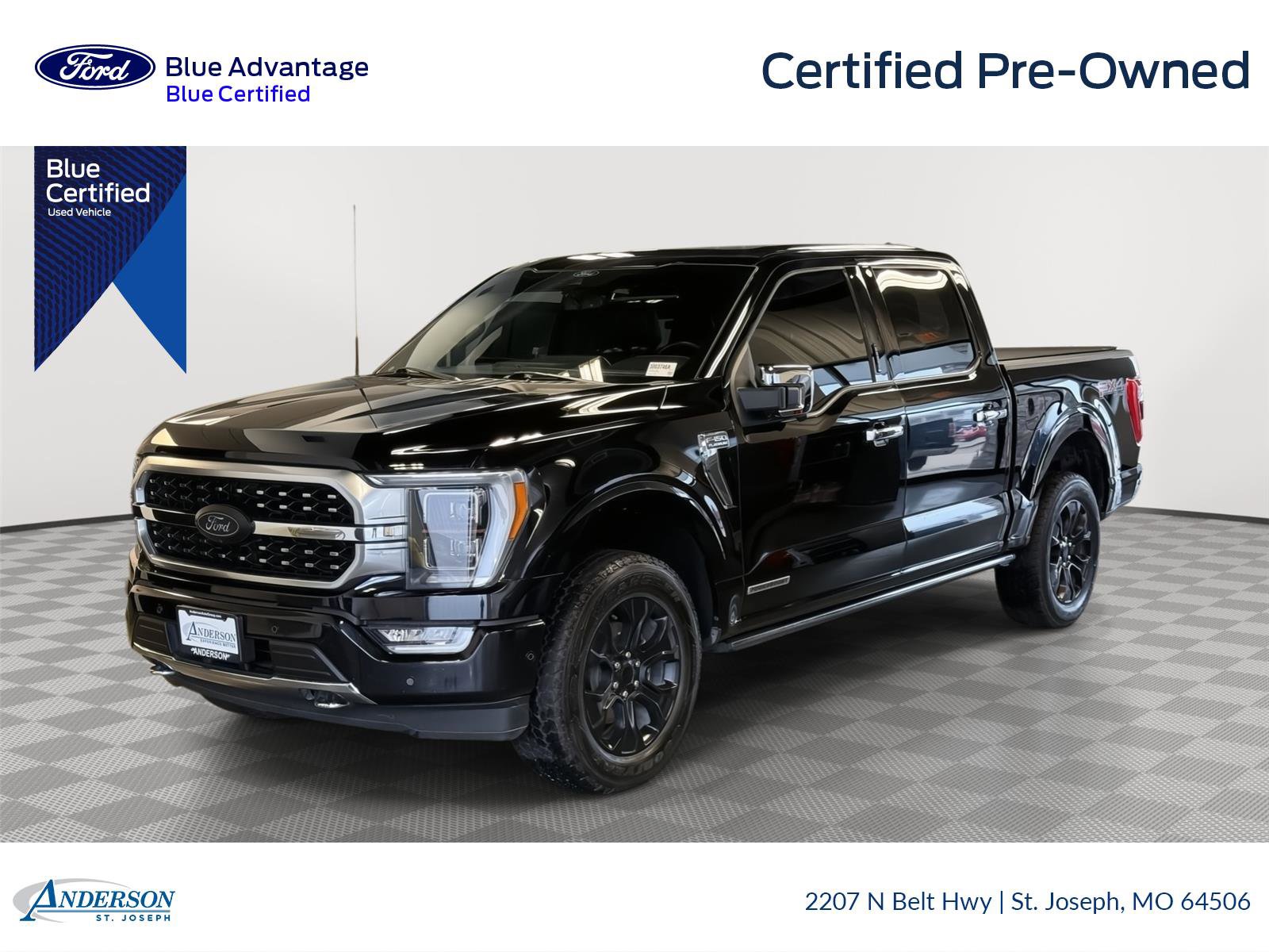 Certified 2021 Ford F150 Platinum w/ Equipment Group 701A High