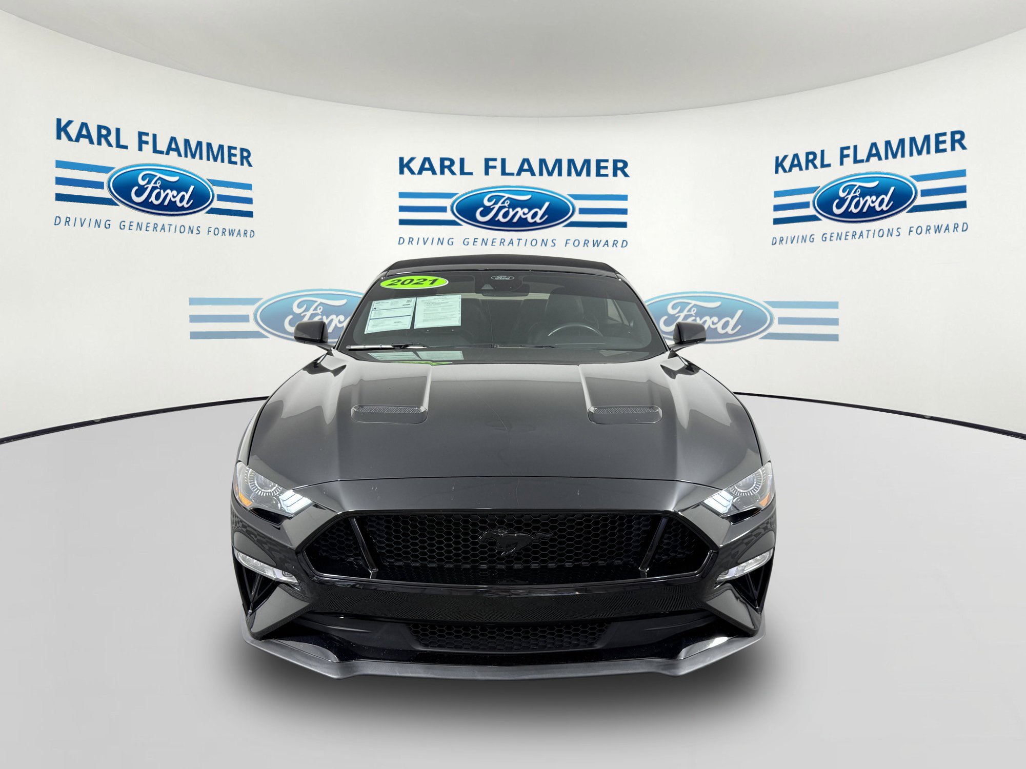 Certified 2021 Ford Mustang GT Premium w/ Black Accent Package RWD image 6