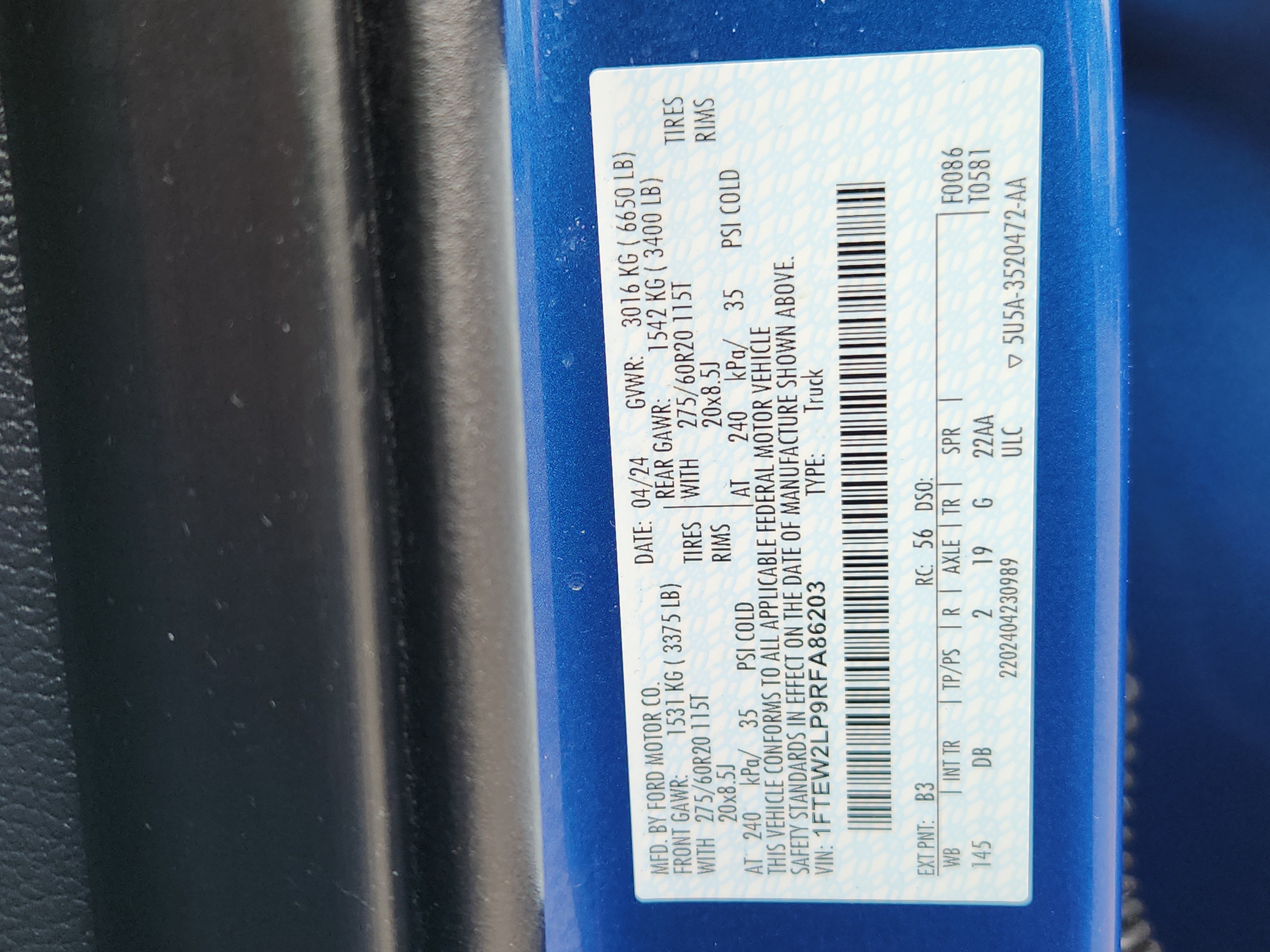 Certified 2024 Ford F150 STX AWD/4WD image 18