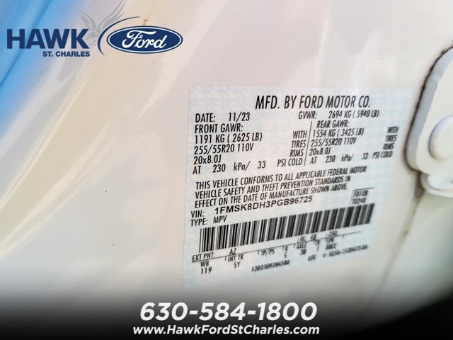 Certified 2023 Ford Explorer XLT w/ Equipment Group 202A AWD/4WD image 28