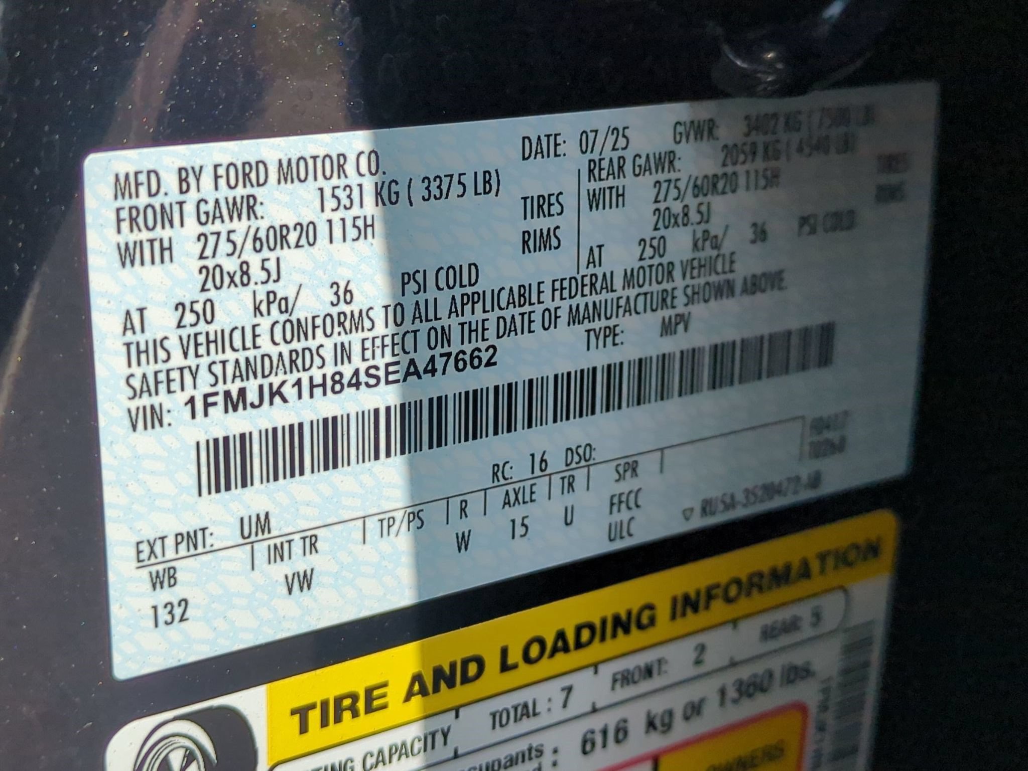 Certified 2025 Ford Expedition Max Active RWD image 30