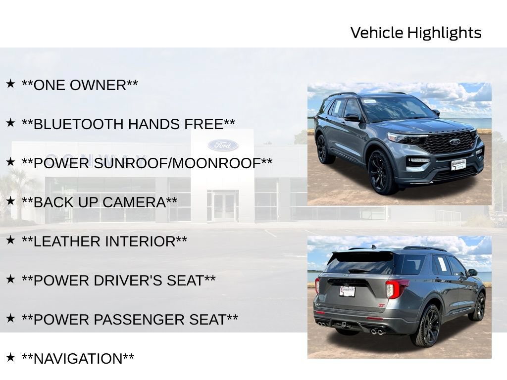Certified 2023 Ford Explorer ST w/ Equipment Group 401A AWD/4WD image 6