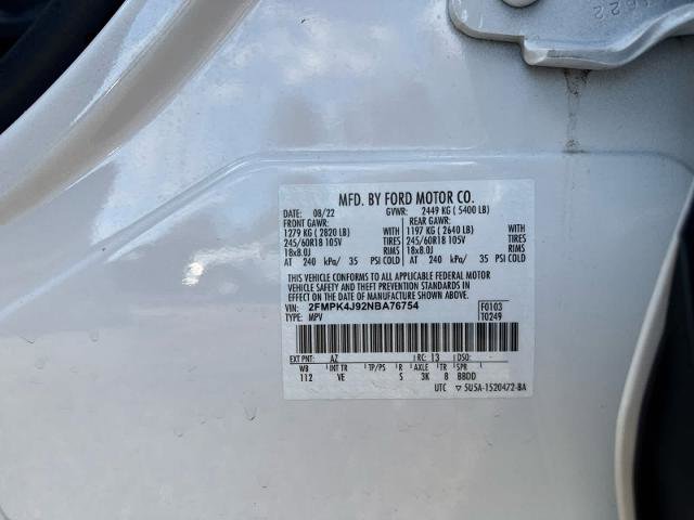 Certified 2022 Ford Edge SEL w/ Convenience Package image 15