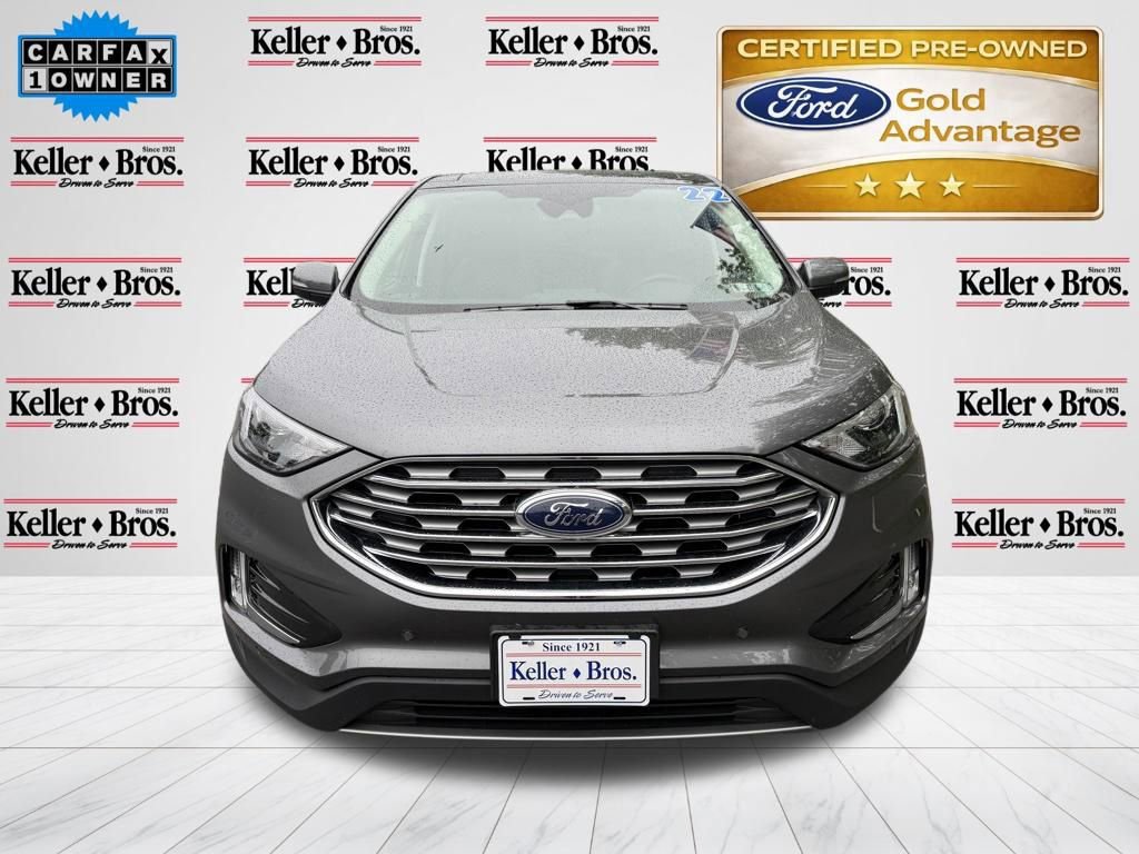 Certified 2022 Ford Edge Titanium AWD/4WD image 2