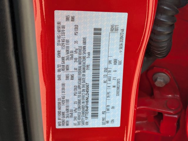 Certified 2022 Ford Ranger XLT w/ Equipment Group 301A Mid image 39