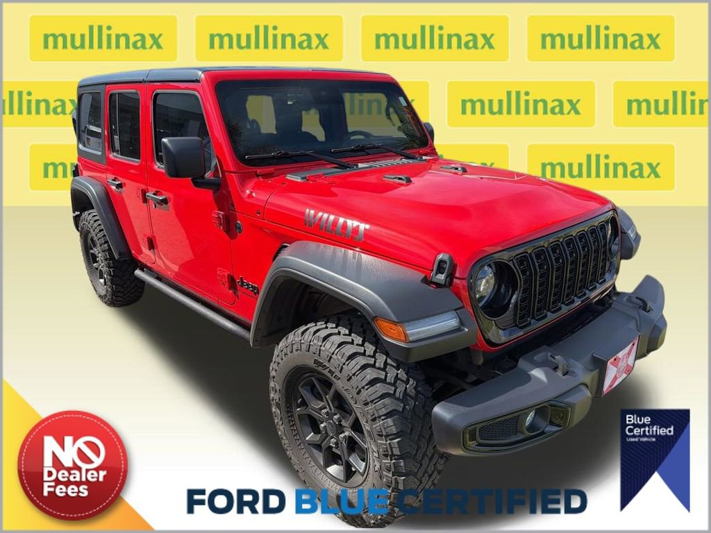 Used 2024 Jeep Wrangler Willys image 1