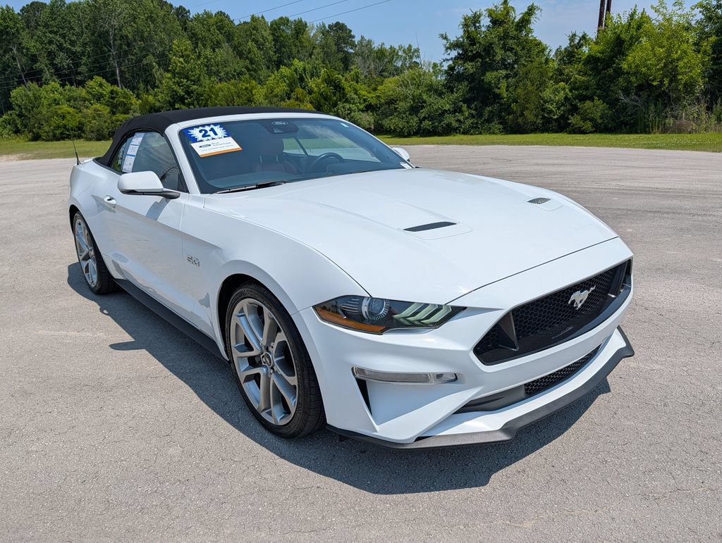 Certified 2021 Ford Mustang GT Premium w/ Equipment Group 401A RWD image 1