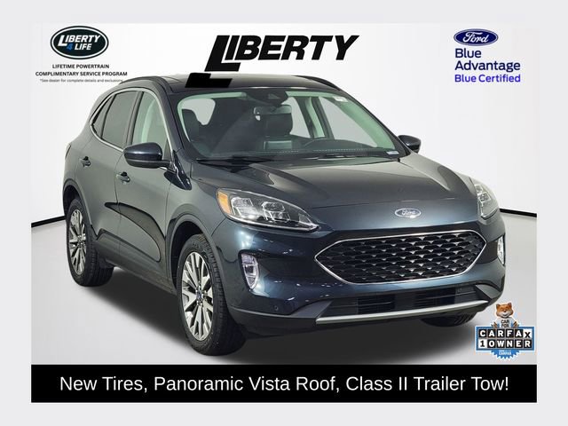 Certified 2022 Ford Escape Titanium w/ Class II Trailer Tow Package AWD/4WD image 1