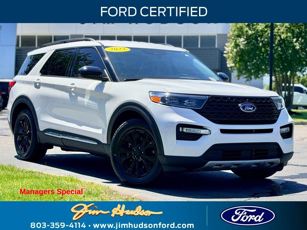 Certified 2023 Ford Explorer XLT w/ Equipment Group 202A