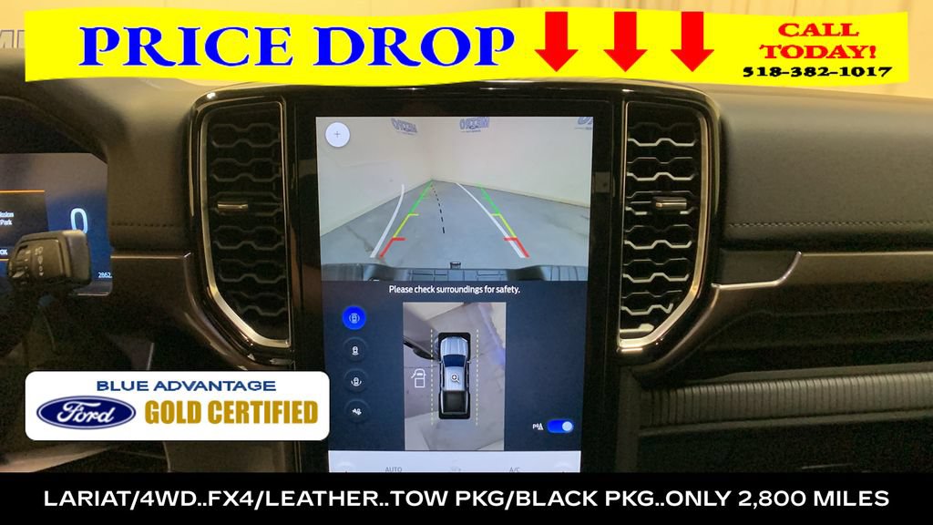 Certified 2025 Ford Ranger Lariat w/ FX4 Off-Road Package AWD/4WD image 39