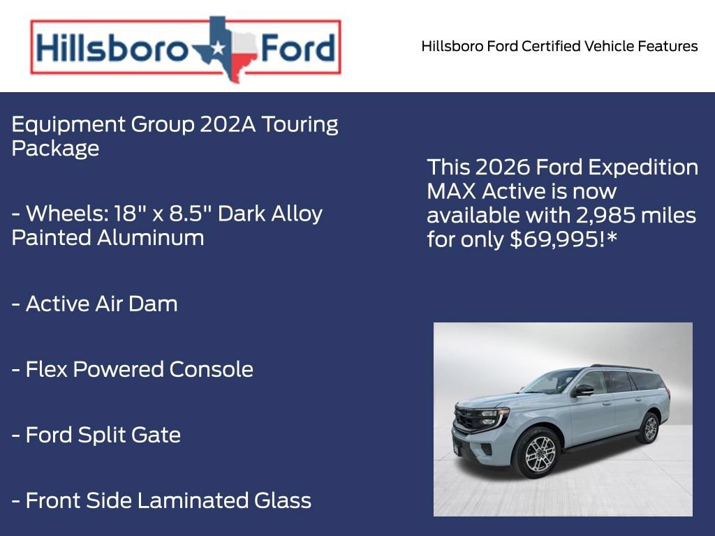 Certified 2026 Ford Expedition Max Active AWD/4WD image 9