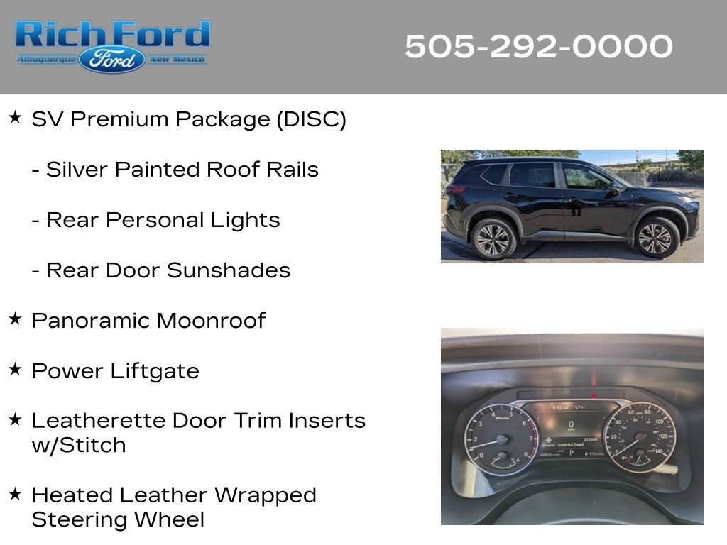 Used 2023 Nissan Rogue SV w/ SV Premium Package AWD/4WD image 22