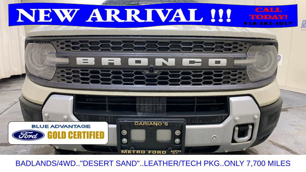 Certified 2025 Ford Bronco Sport Badlands w/ Badlands Tech Package image 47