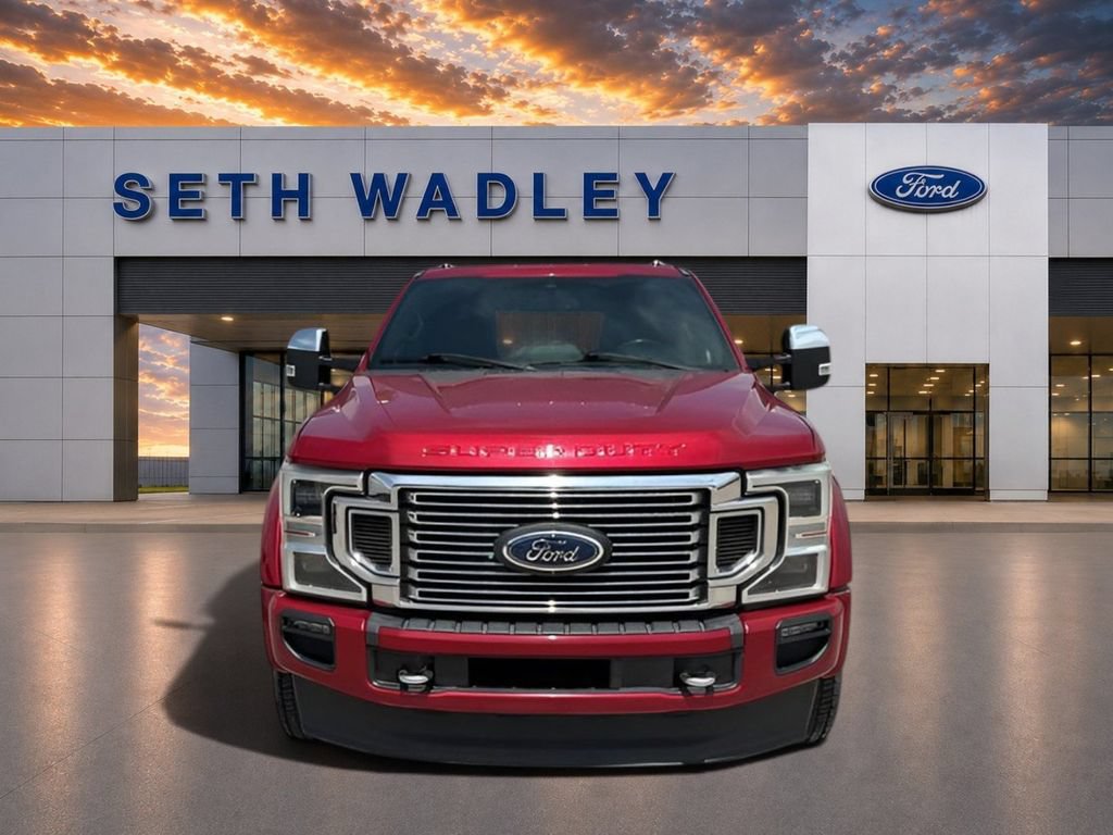 Certified 2022 Ford F450 Platinum w/ FX4 Off-Road Package AWD/4WD image 2