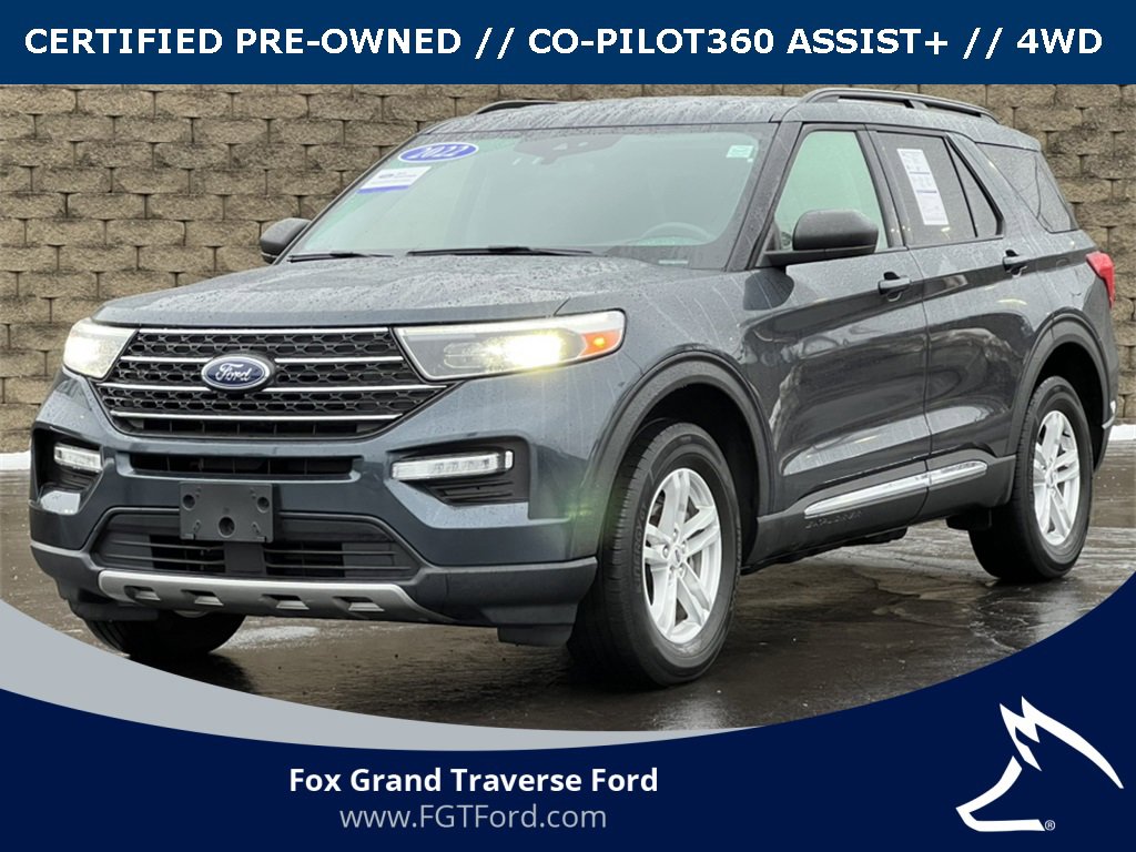 Certified 2022 Ford Explorer XLT w/ Equipment Group 202A