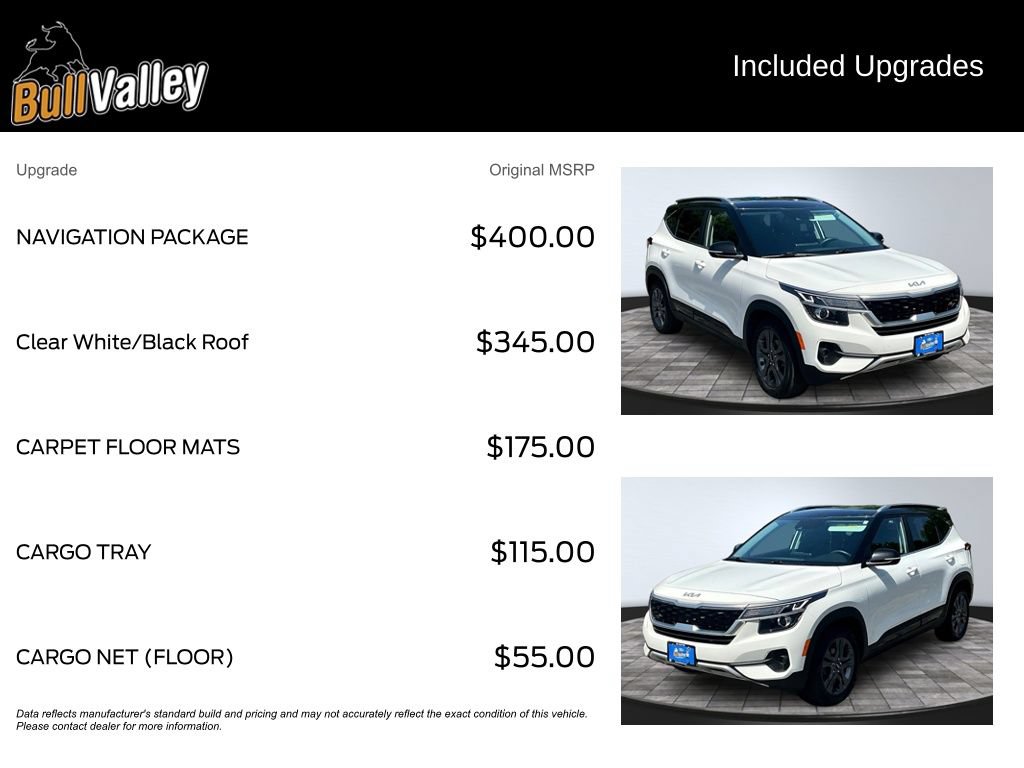 Used 2023 Kia Seltos S w/ Navigation Package FWD image 10