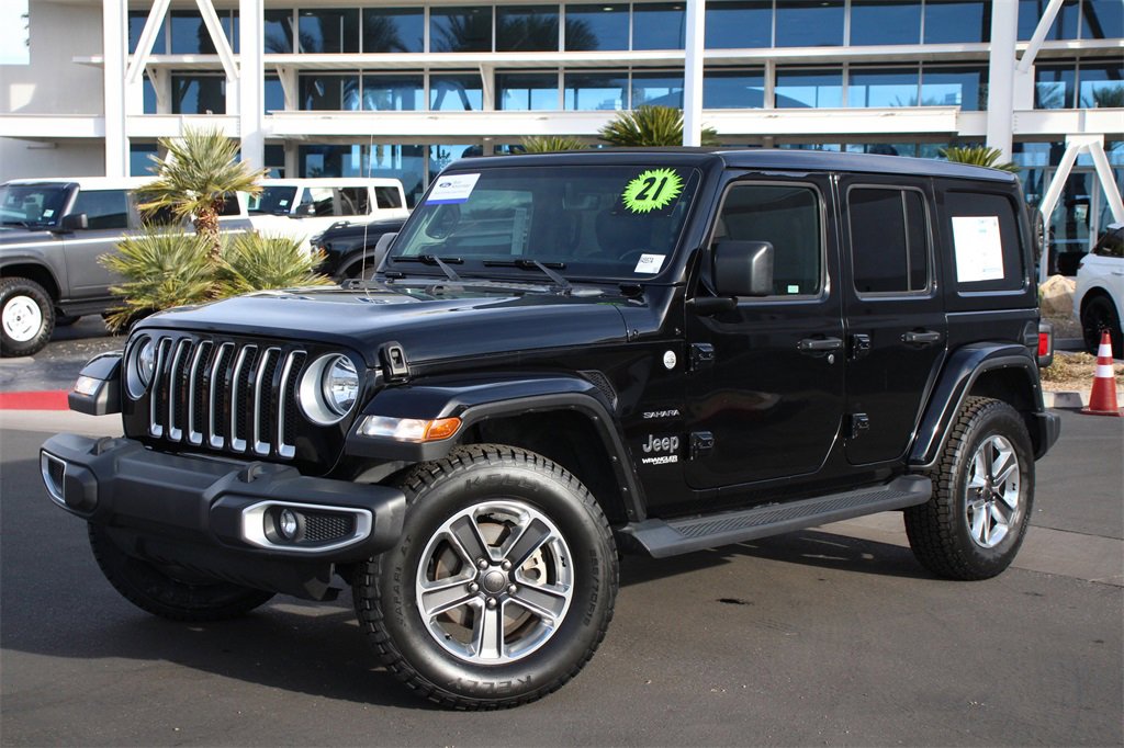 Used 2021 Jeep Wrangler Unlimited Sahara
