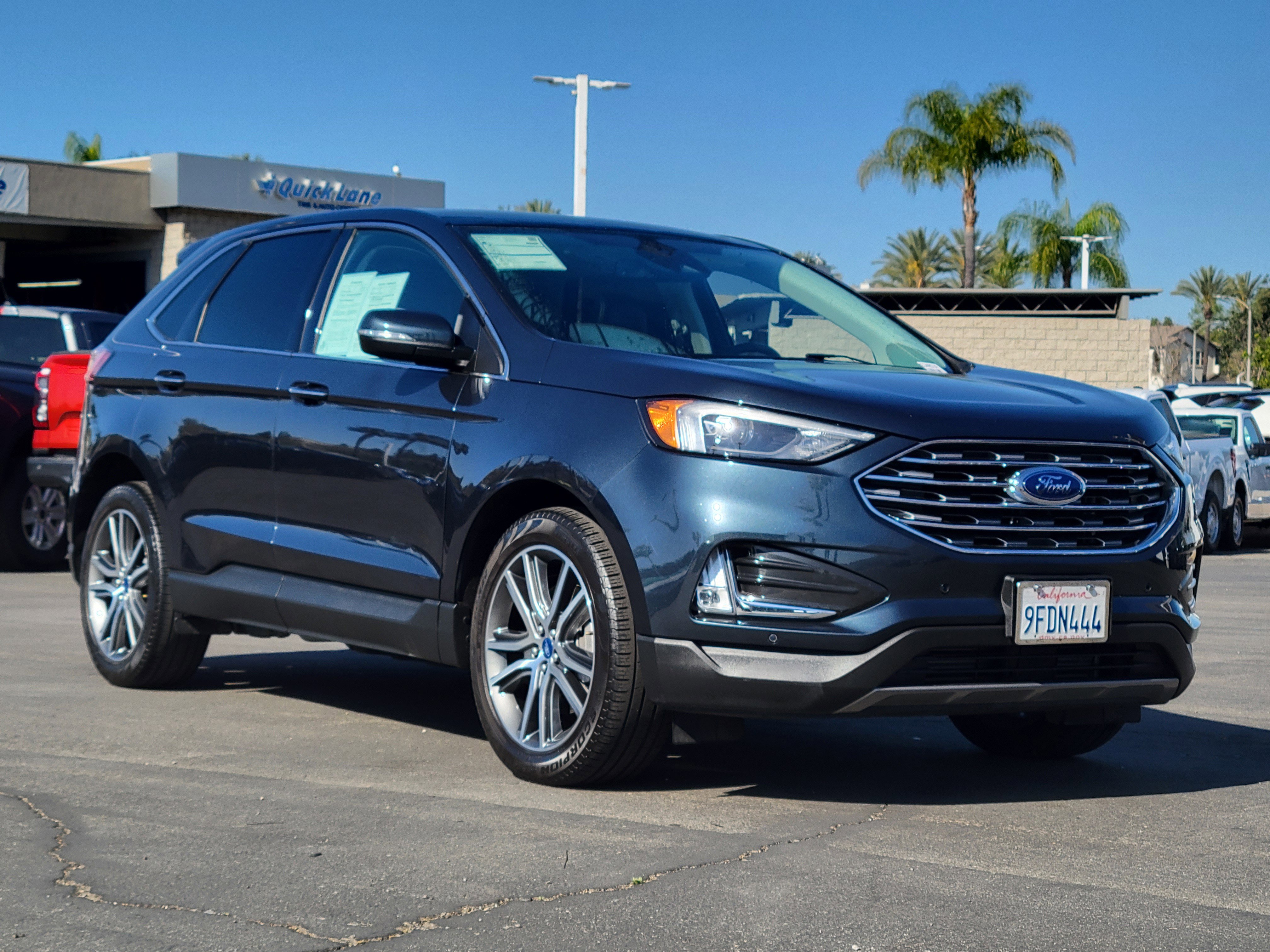 Certified 2022 Ford Edge Titanium w/ Class II Trailer Tow Package image 1