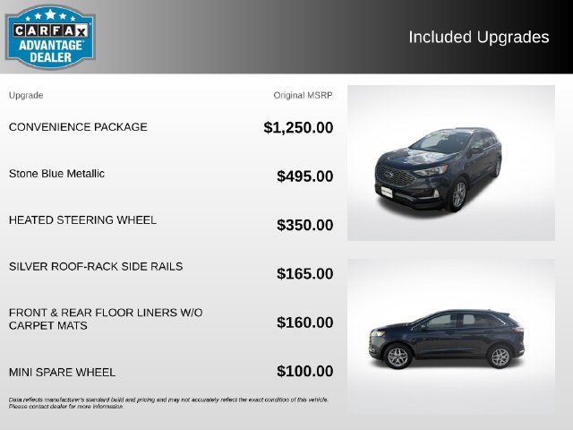 Certified 2024 Ford Edge SEL w/ Convenience Package AWD/4WD image 6