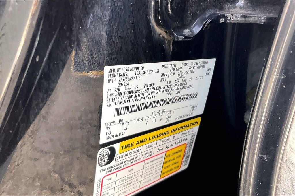 Certified 2019 Ford Expedition XLT w/ Equipment Group 202A image 31