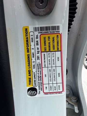 Certified 2025 Ford Escape ST-Line w/ Tech Pack #1 FWD image 6