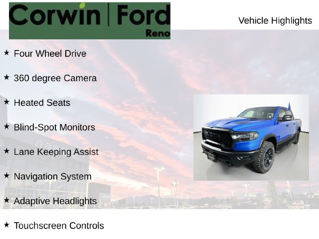 Used 2025 RAM 1500 Rebel w/ Rebel Level 2 Equipment Group AWD/4WD image 8